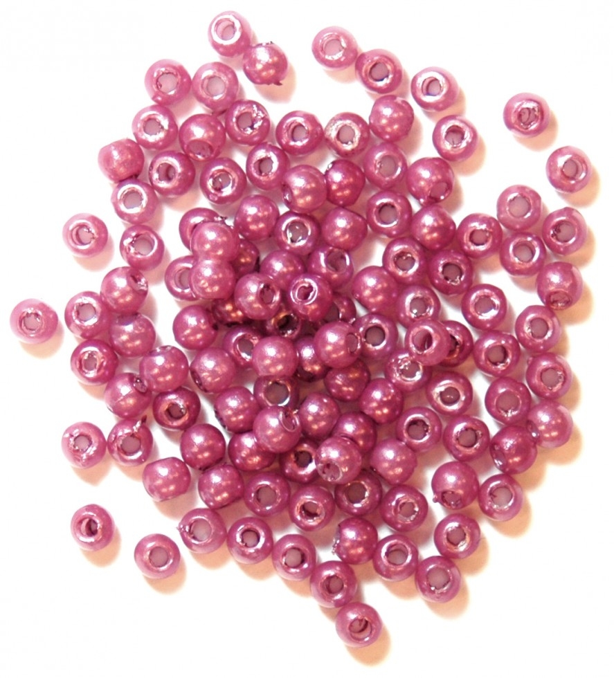 Craft Factory Round Pearl Beads Lavender