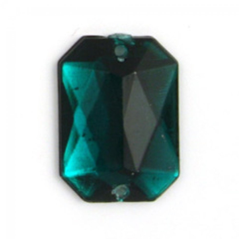 Trimits Rectangular Diamantes Green