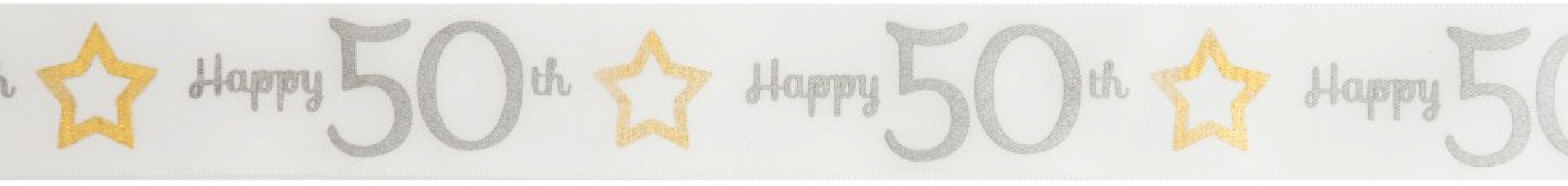 Birthday Ribbon 50th Birthday
