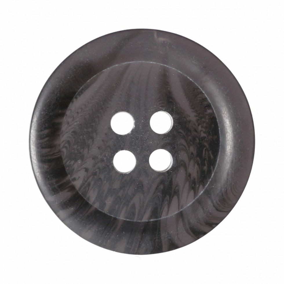 Hemline Tortoise Shell Buttons Brown