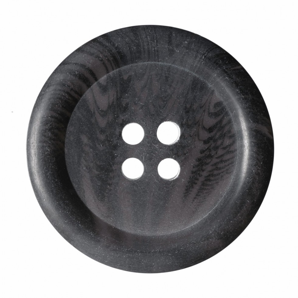 Hemline Tortoise Shell Buttons Brown