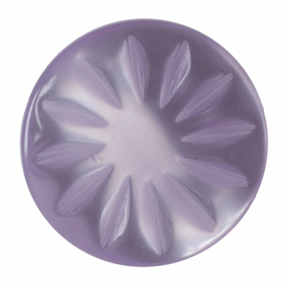 Hemline Round Shank Buttons Lilac
