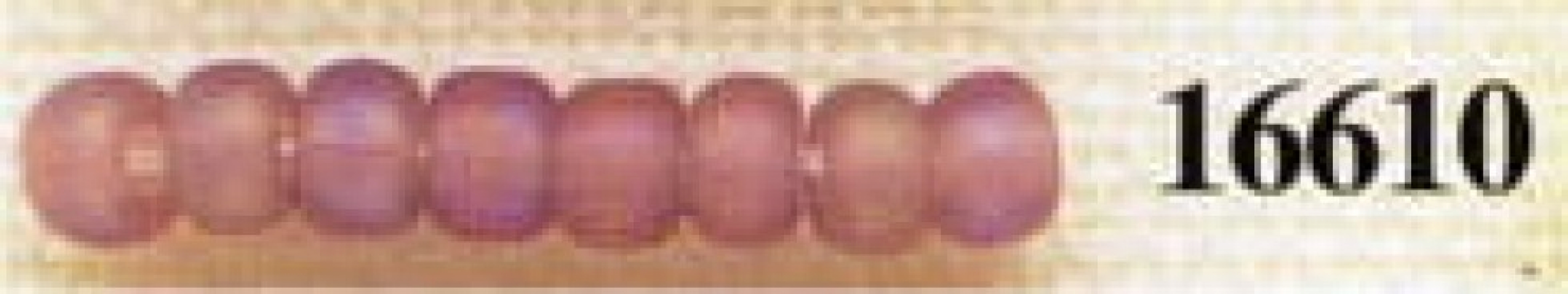 Mill Hill Glass Beads 16610 Frosted Lilac