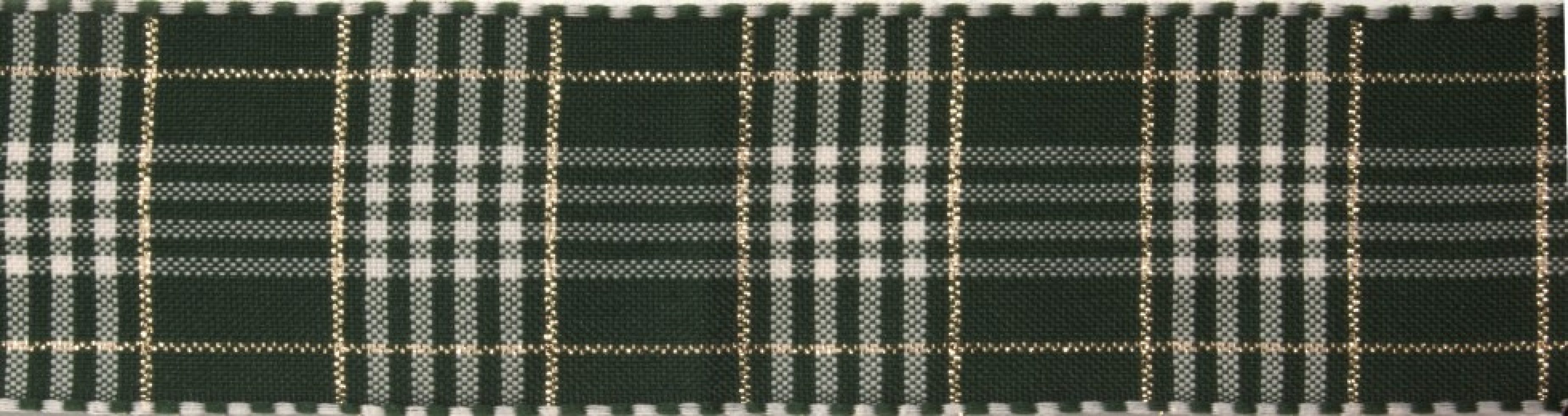 Berisfords Rustic Plaid Ribbon Cedar
