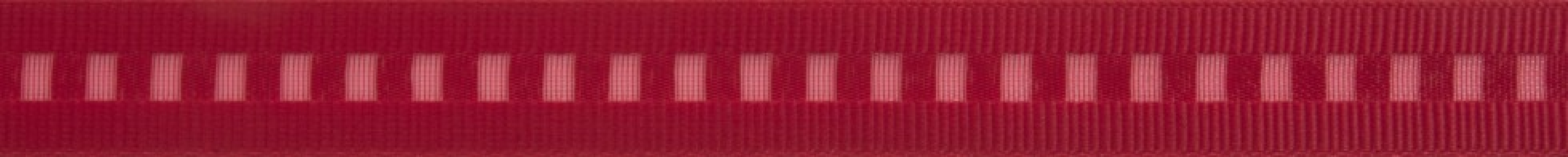 Berisfords Ladder Ribbon Red