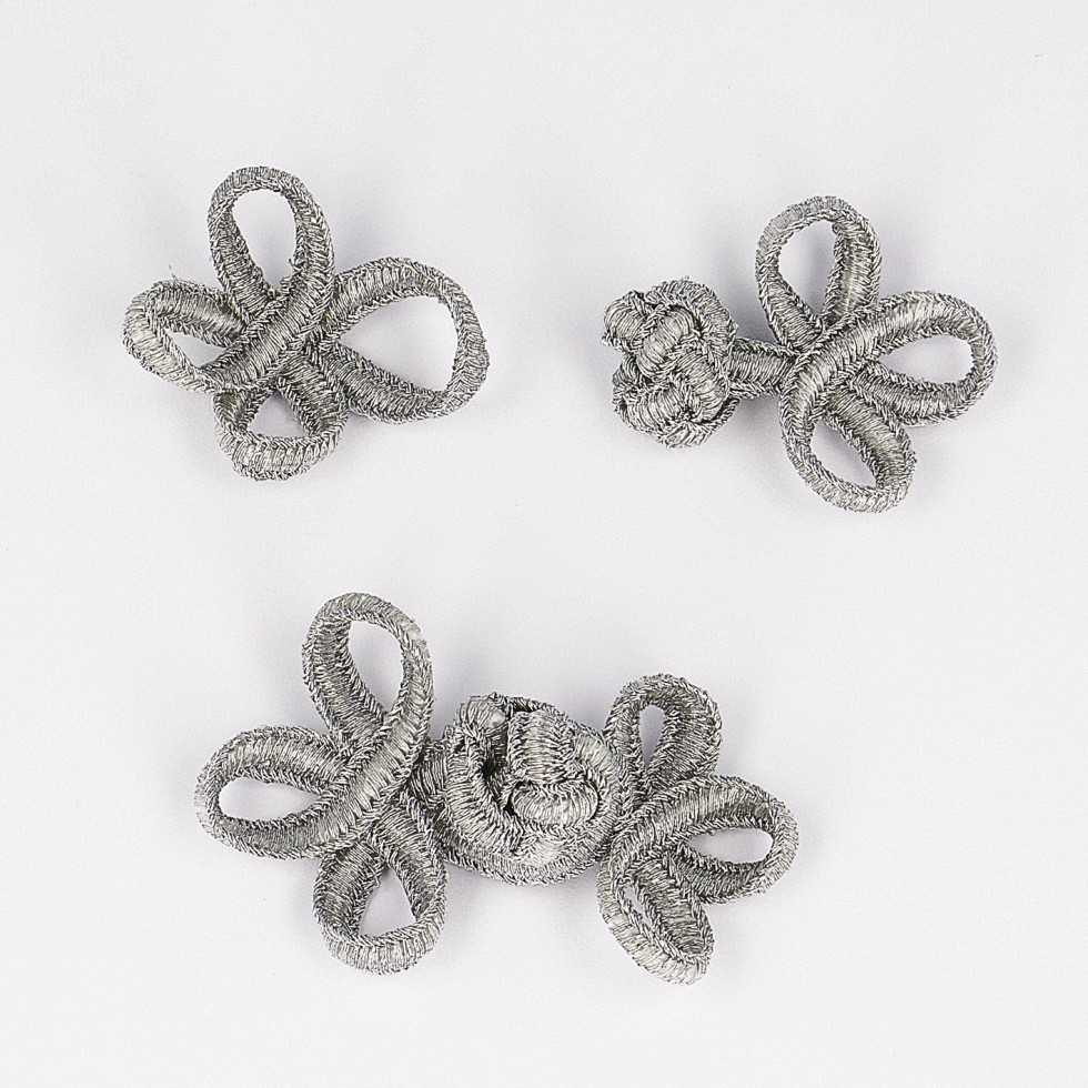 Stephanoise Frog Fasteners Silver
