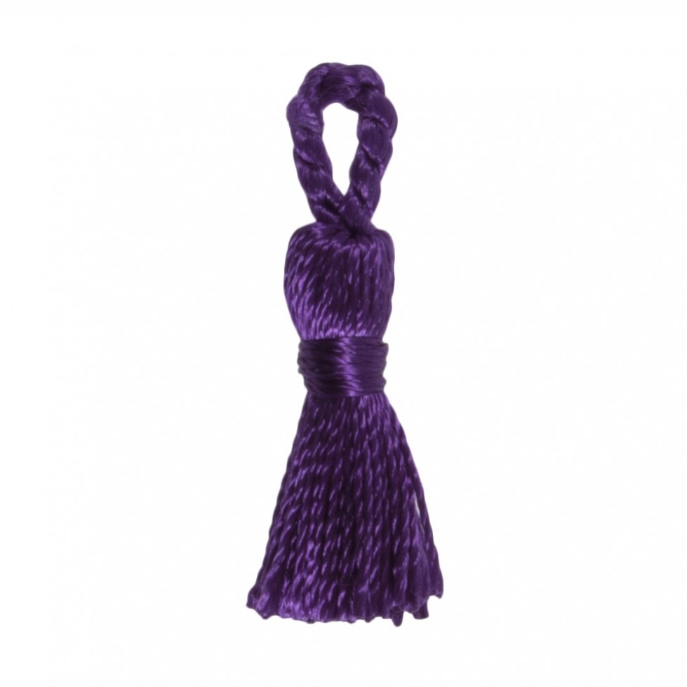 Trimits Small Silky Tassels Purple