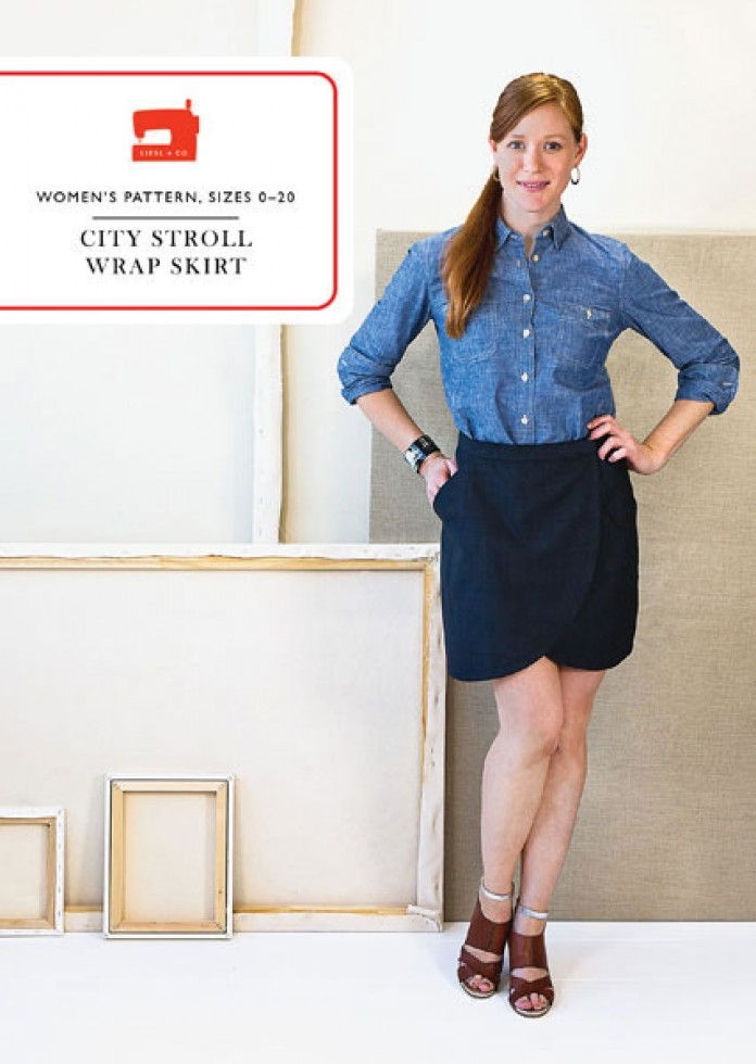 Liesl + Co Paper Sewing Pattern City Stroll Skirt