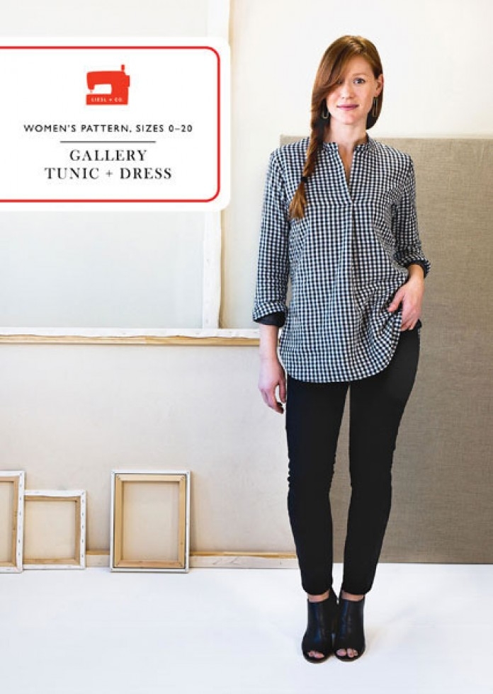 Liesl + Co Paper Sewing Pattern Gallery Tunic & Dress