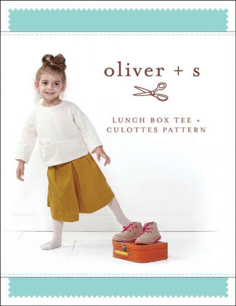 Oliver + S Paper Sewing Pattern Tee & Culottes