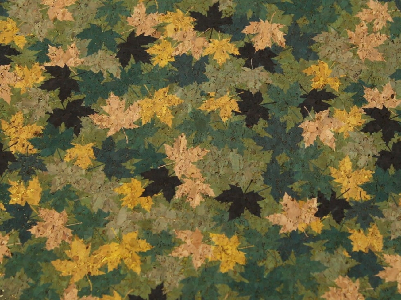 Cork Leather Fabric Green