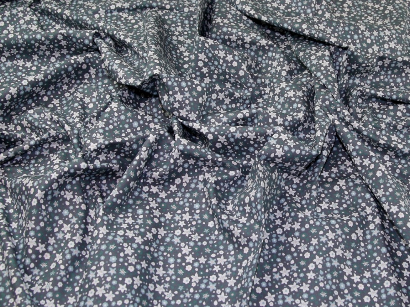 John Louden 100% Cotton Fabric Green
