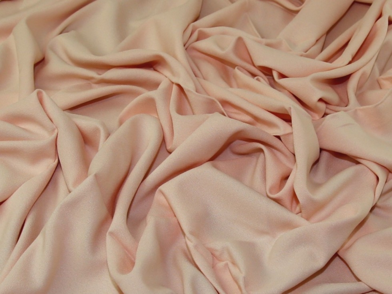 John Kaldor Rapture Viscose Crepe Fabric Blush