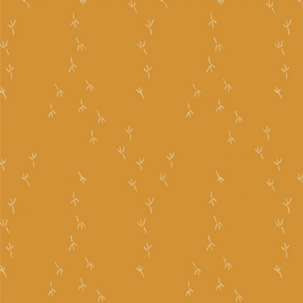 Art Gallery Fabrics Spirited 100% Cotton Poplin Fabric Dance Steps Maize