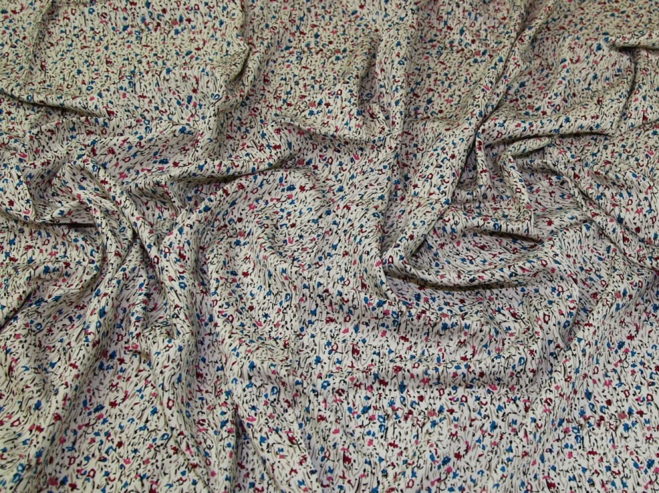 Viscose Challis Fabric Teal