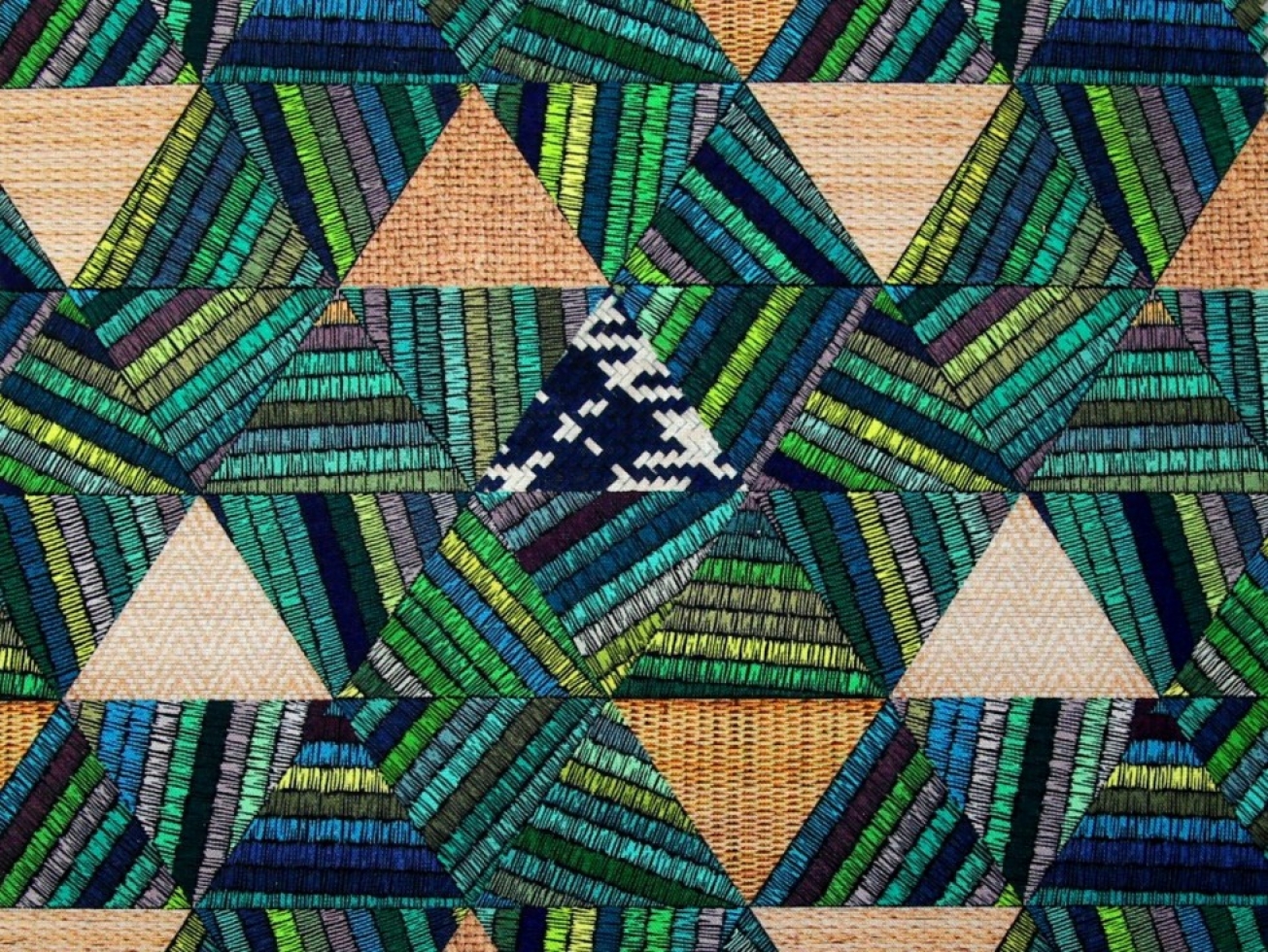 Stof France 100% Cotton Fabric Green