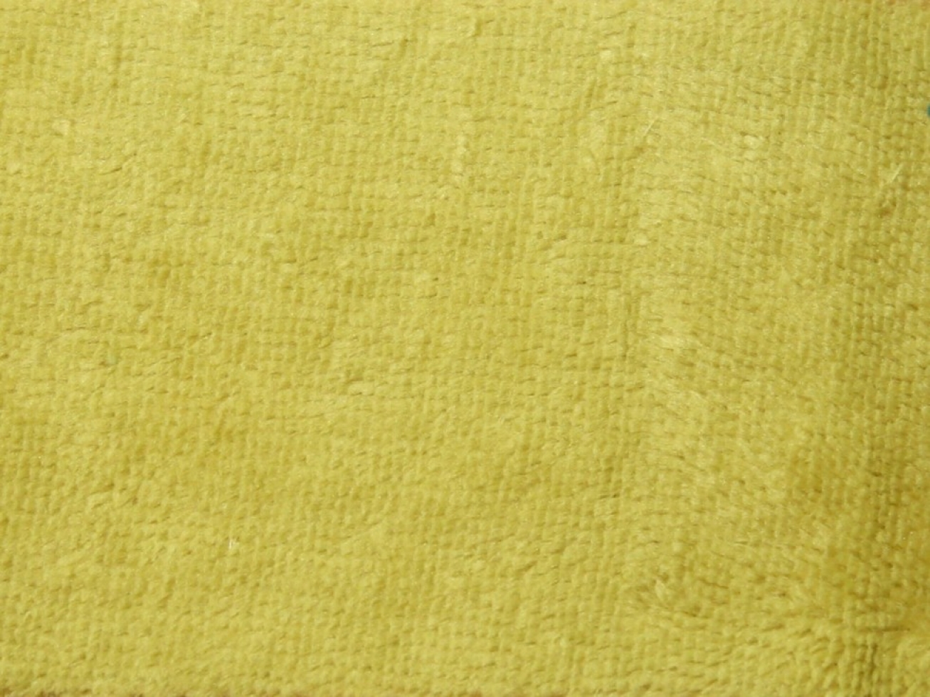 Stof France Bamboo Cotton Towelling Fabric Chartreuse