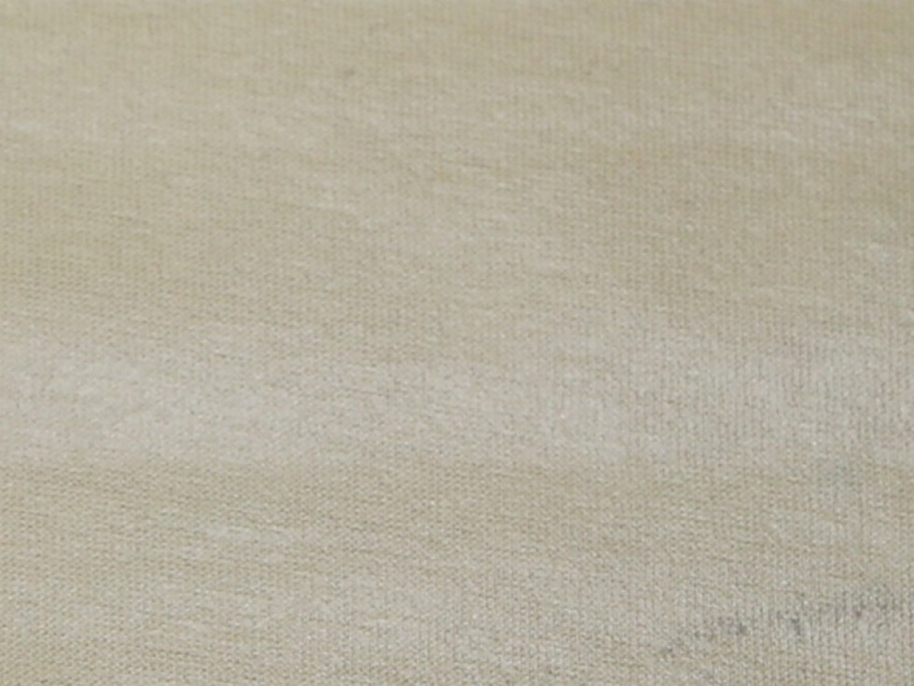 Stof France PUL Coated Jersey Stretch Knit Fabric Natural