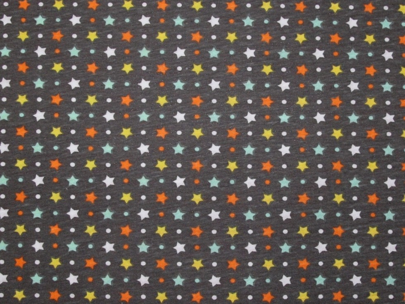 Stof France PUL Coated Jersey Stretch Knit Fabric Grey