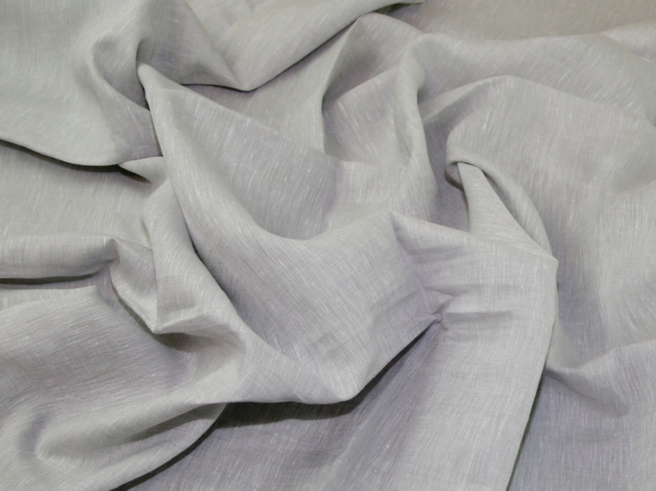 Orleans 100% Linen Fabric Sterling