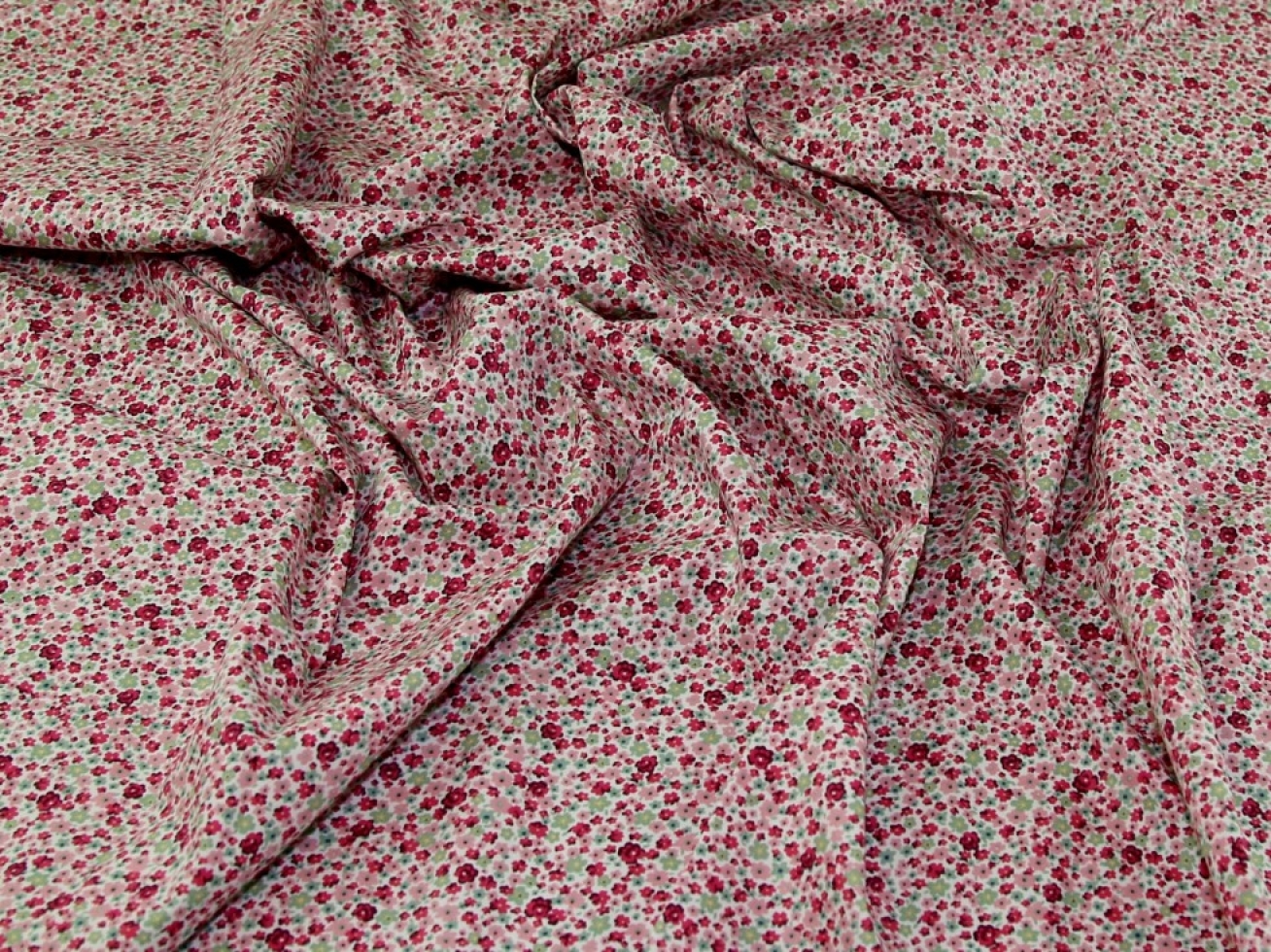Rose & Hubble 100% Cotton Poplin Fabric Pink