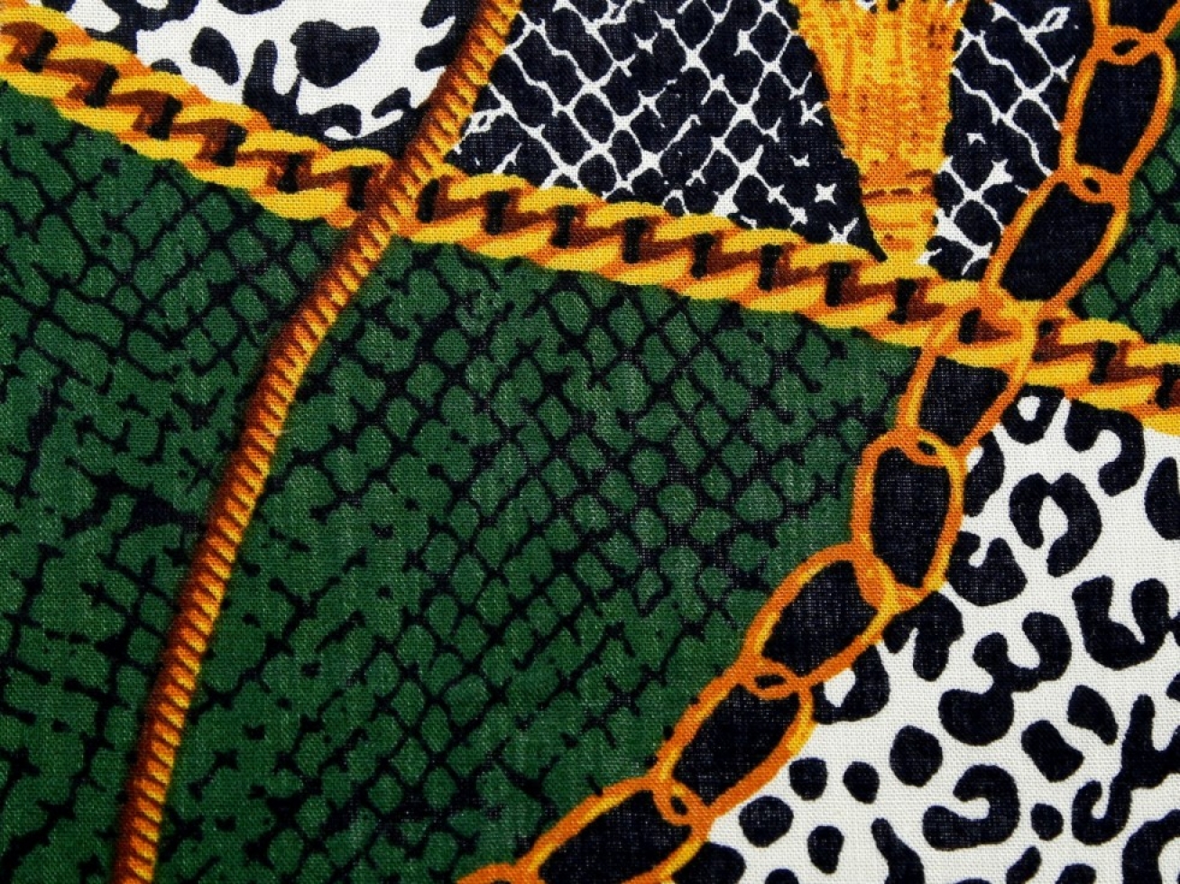 Cotton Viscose Voile Fabric Green