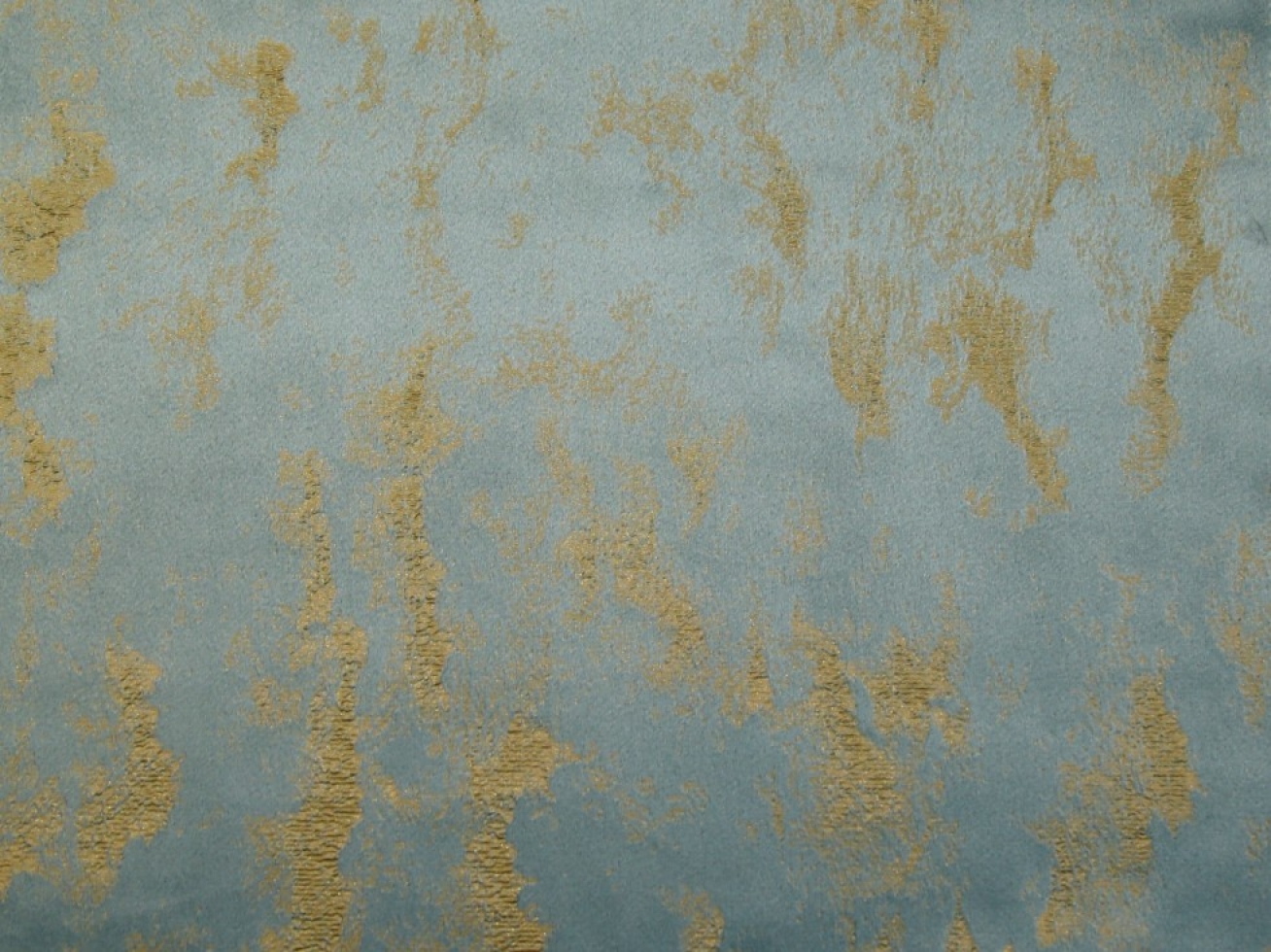 Avalon Heavy Velour Fabric Jade Gold