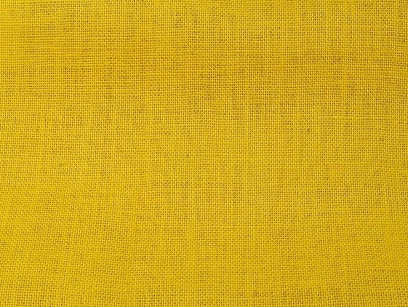 Coloured Hessian Jute Fabric Yellow
