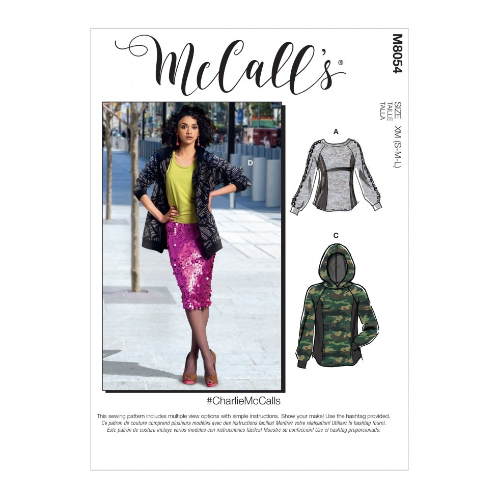 McCalls Paper Sewing Pattern 8054