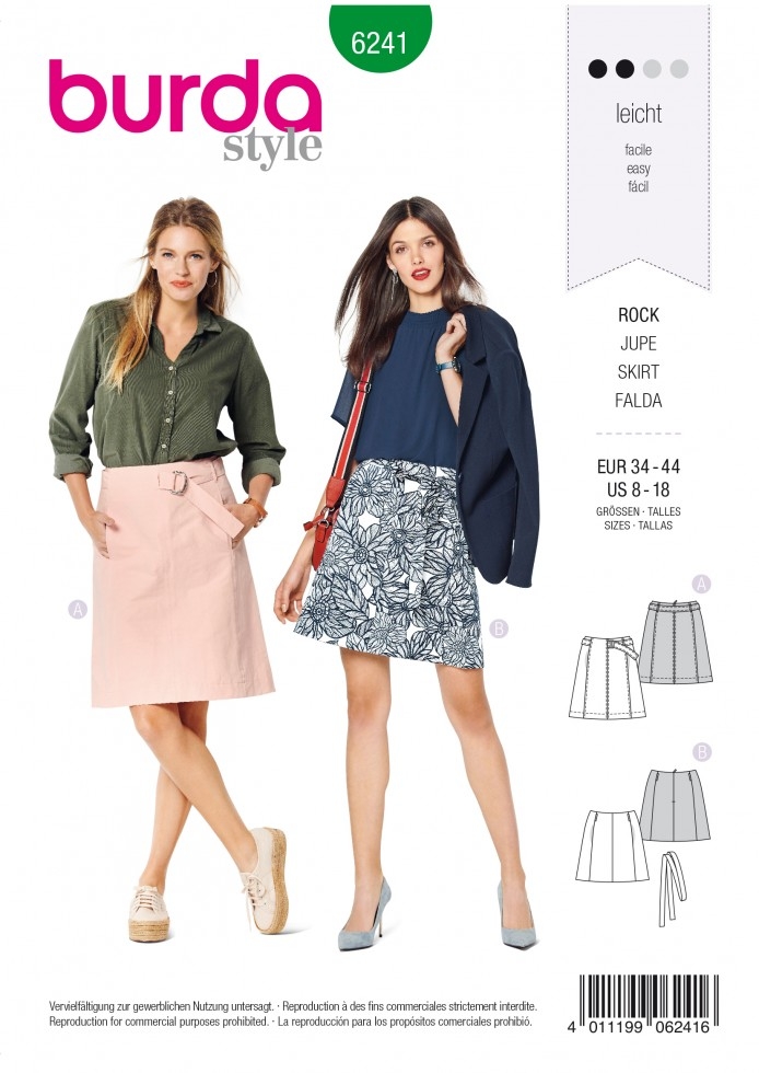Burda Paper Sewing Pattern 6241