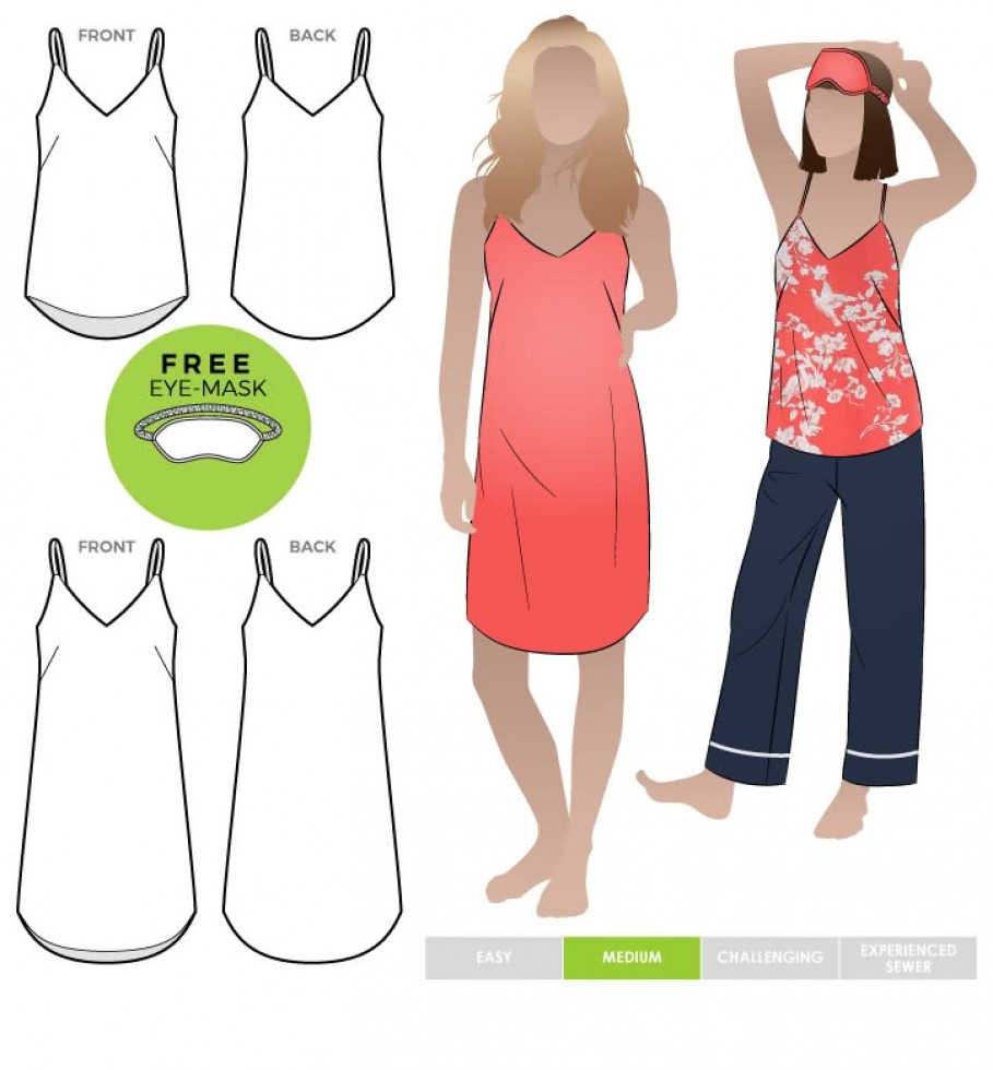 Style Arc Paper Sewing Pattern Camisole Nightie