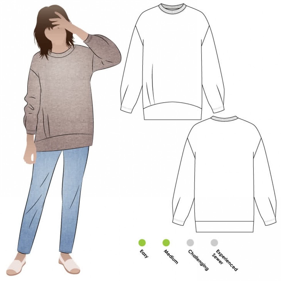 Style Arc Paper Sewing Pattern Jara Tunic