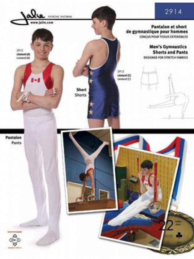 Jalie Paper Sewing Pattern 2914 Shorts & Stirrup Pants