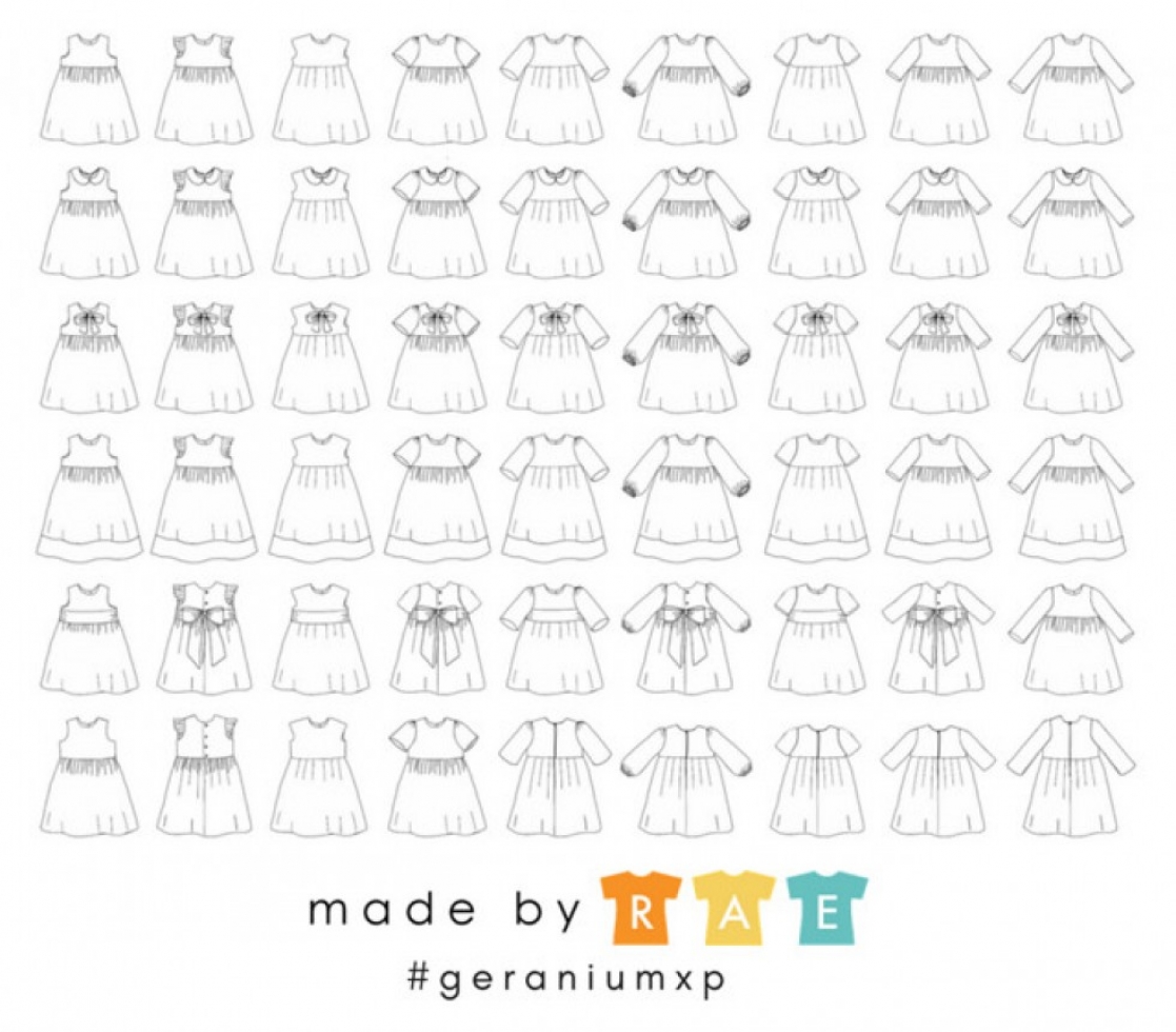 Made By Rae Geranium Dress Expansion Pack