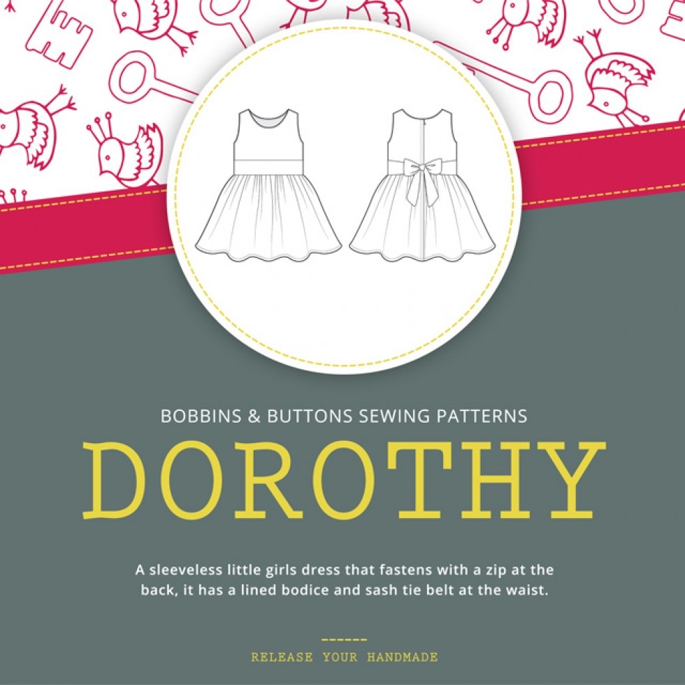 Bobbins & Buttons Paper Sewing Pattern Dorothy Dress