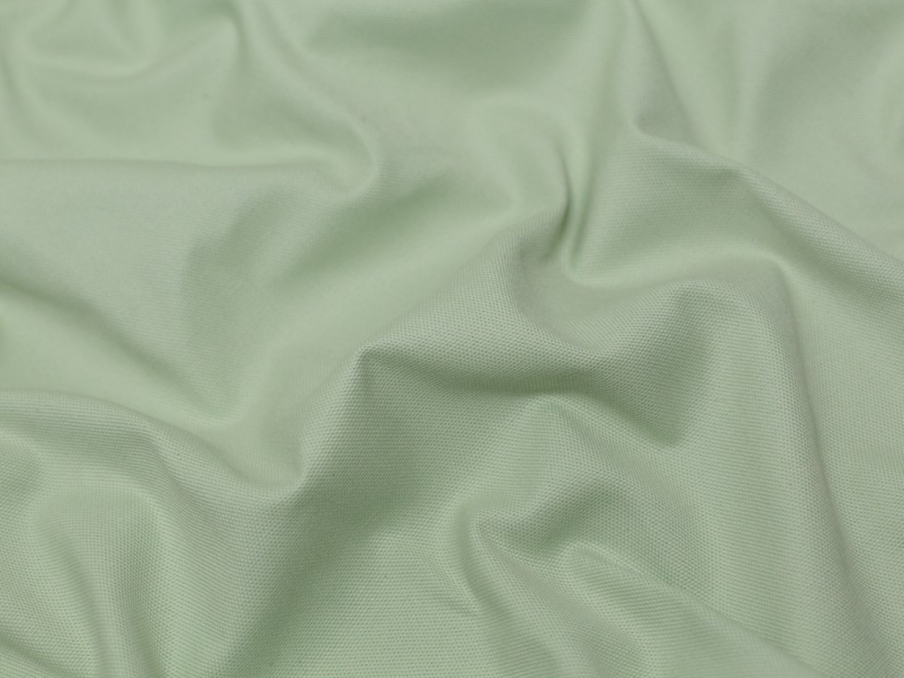 Minerva Core Range Washed Cotton Canvas Fabric Bright Mint