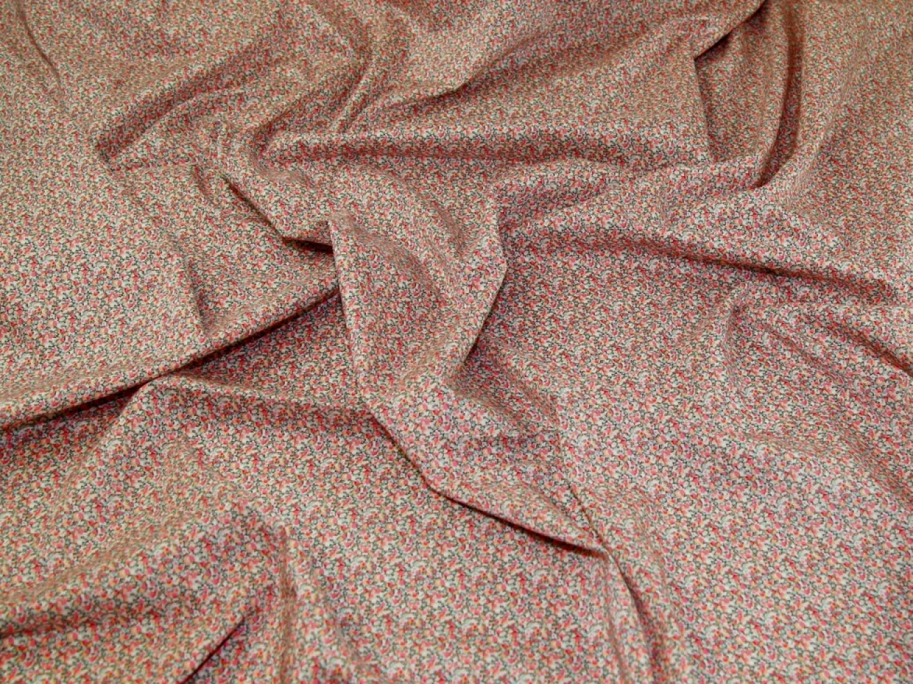 Liberty London Pepper Tana Cotton Lawn Fabric Pink