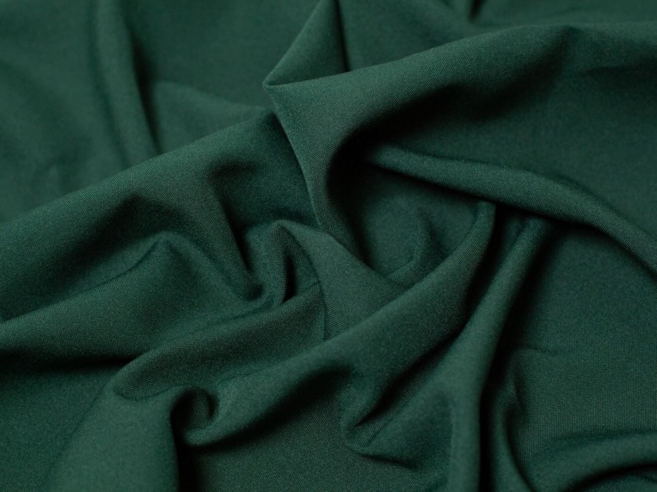 Minerva Core Range Burlington Polyester Suiting Fabric Dark Green