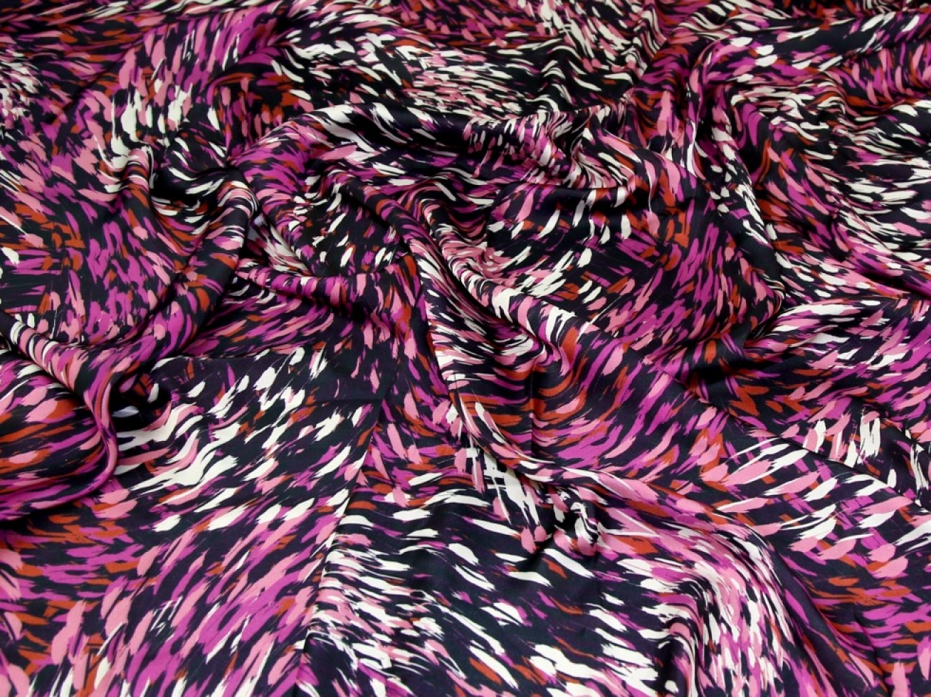 John Kaldor Paris Charmeuse Silky Satin Fabric Pink
