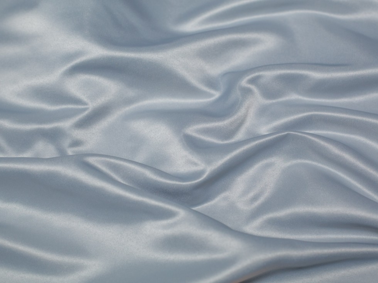 Minerva Core Range Duchess Satin Fabric Silver