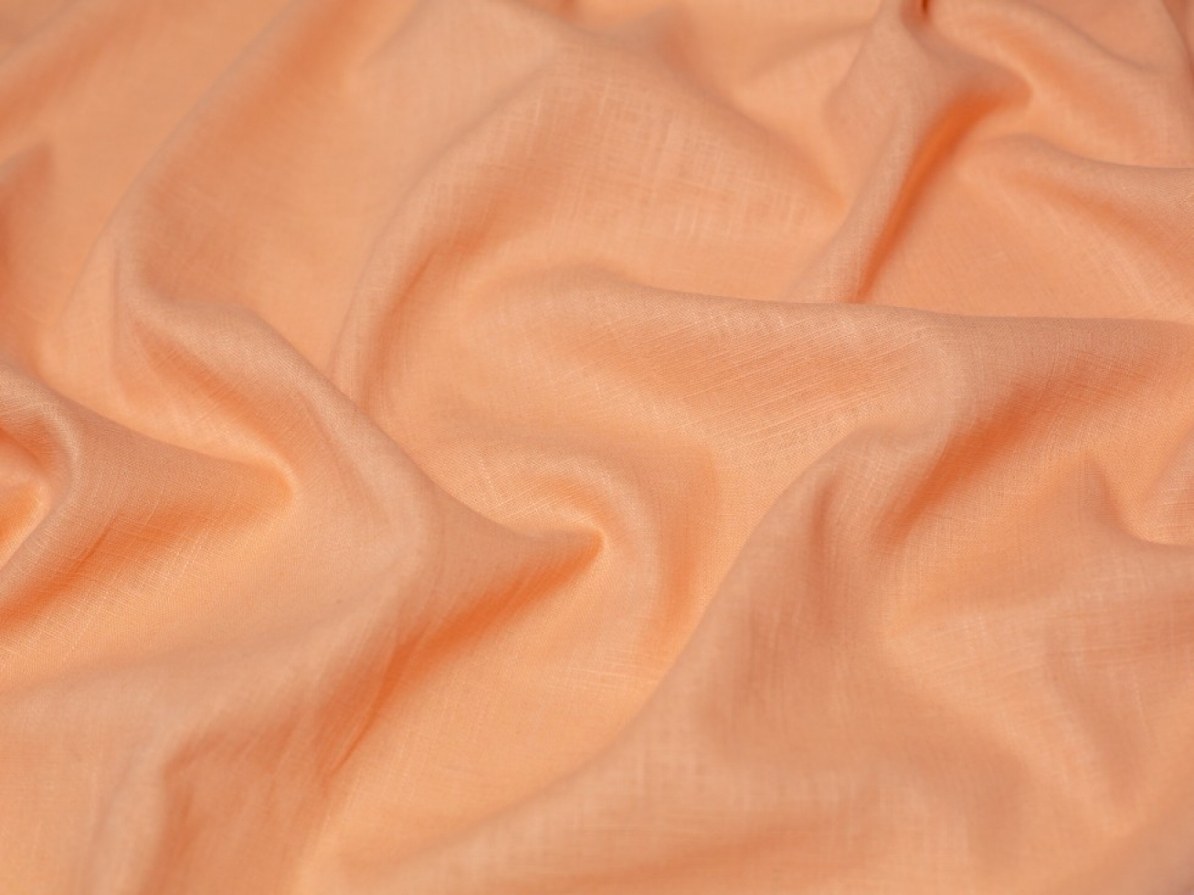 Minerva Core Range Textured 100% Ramie Linen Weave Fabric Pale Pink