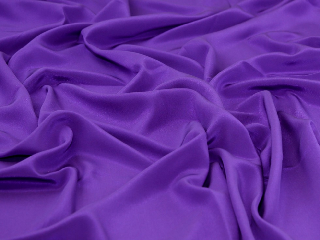 Liberty London Kensington Silk Crepe de Chine Fabric Clematis