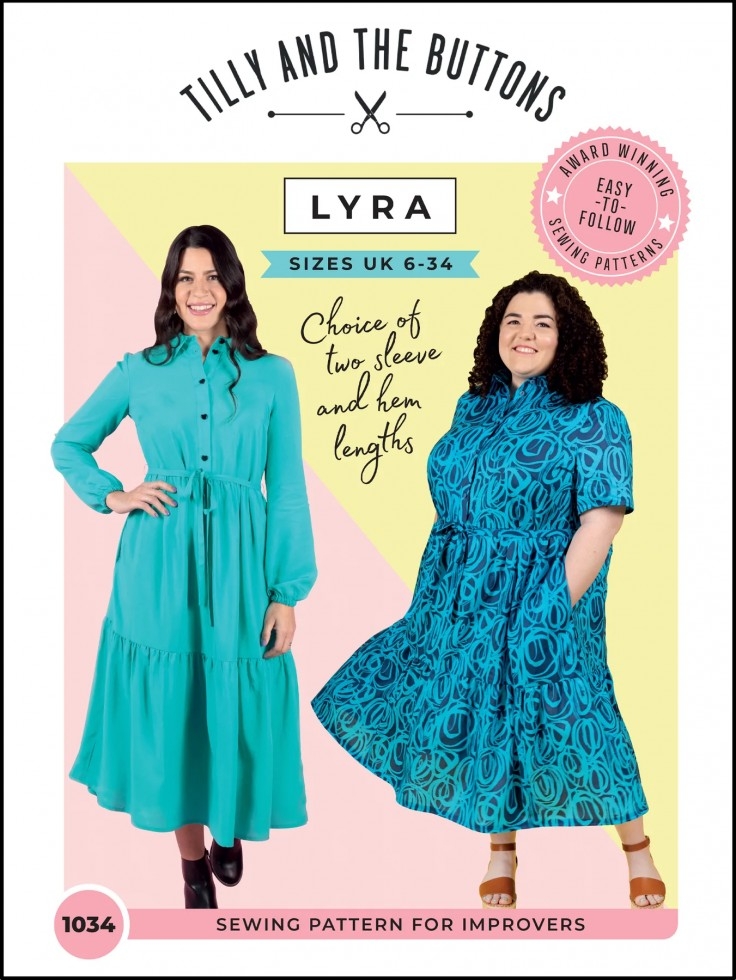 Tilly and the Buttons Paper Sewing Pattern Lyra Dress