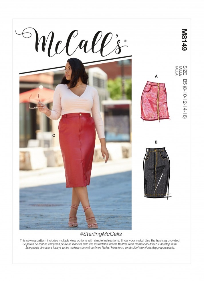 McCalls Paper Sewing Pattern 8149