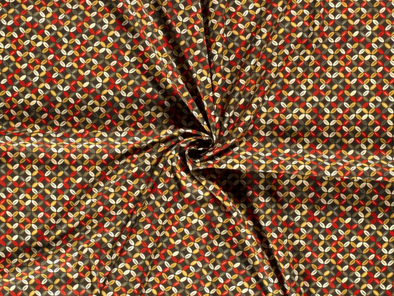 100% Cotton Poplin Fabric Olive