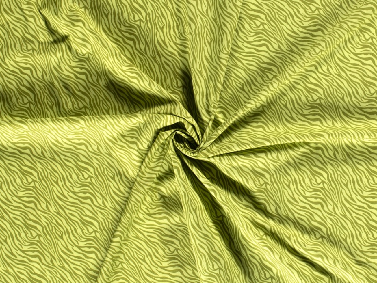 100% Cotton Poplin Fabric Green