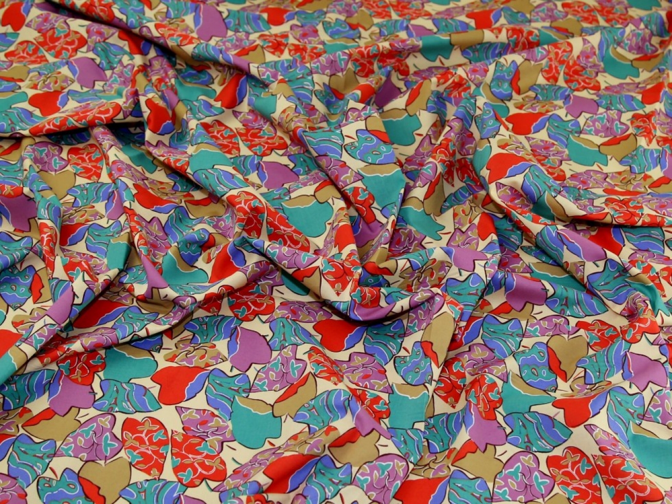 Cotton Lawn Fabric Jade