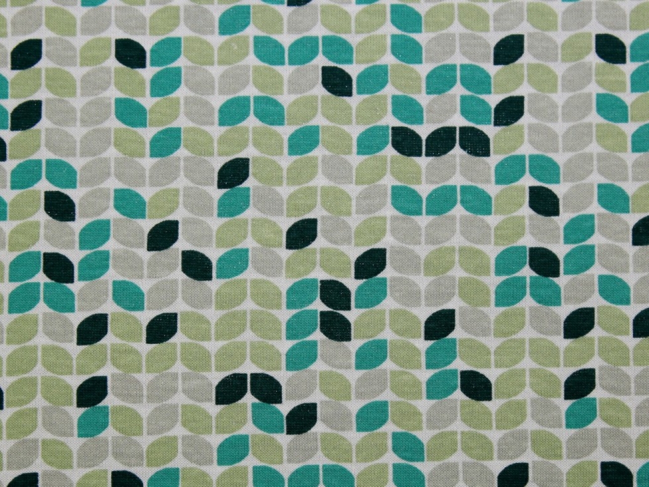 Stof France PUL Coated Jersey Stretch Knit Fabric Green