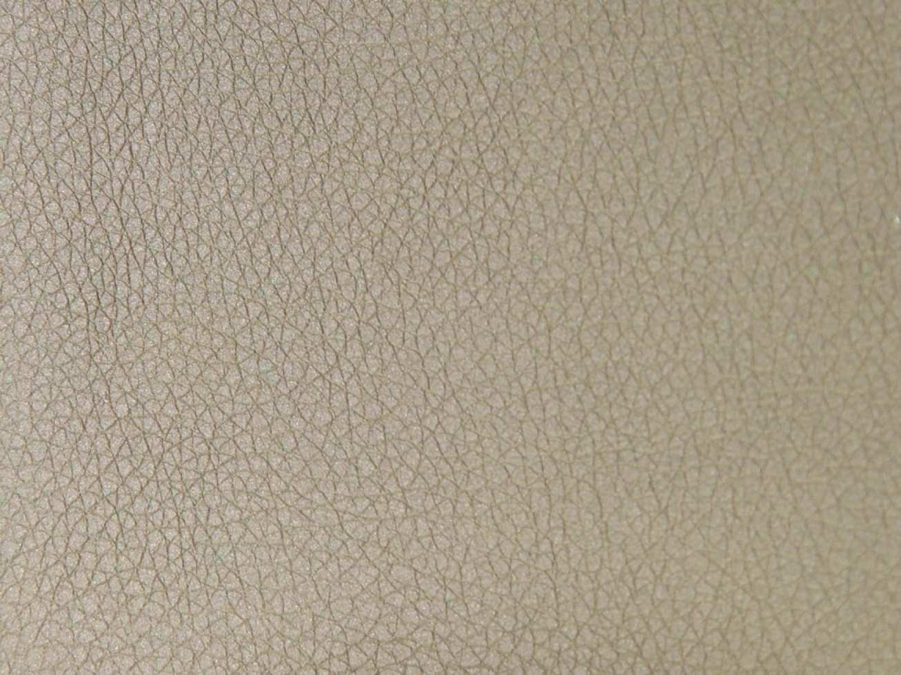 Stof France Heavy Soft Faux Leather Fabric Metallic Taupe