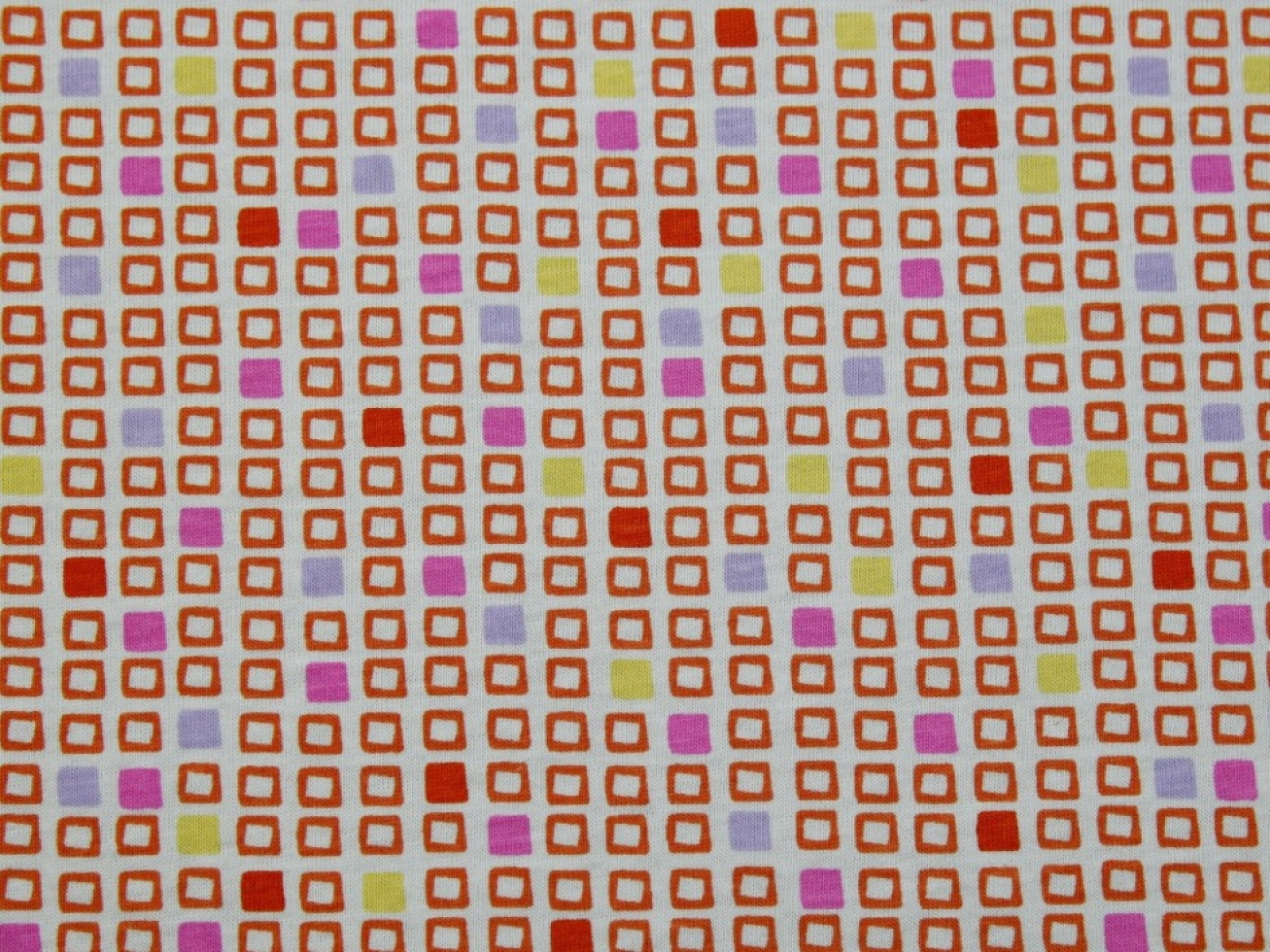 Stof France PUL Coated Jersey Stretch Knit Fabric Orange
